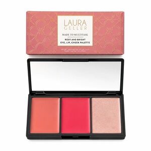 BNIB Laura Geller Rosy & Bright Multitasking Cheek & Lip Palette